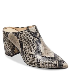 Marc Fisher Ragni Mule Snake print | Size 10